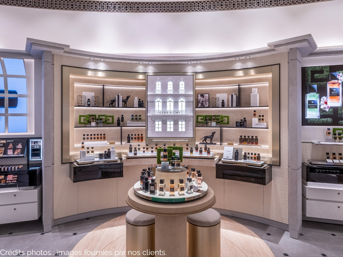 Ledia agencement Givenchy London